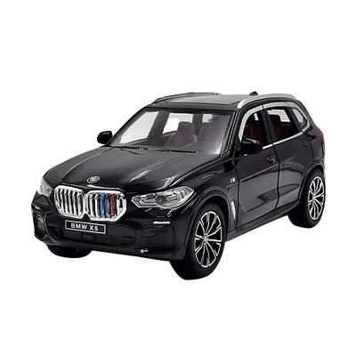 X5合金124汽车模型前轮转向