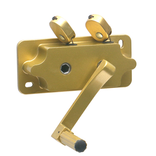 对角孔手摇器升降晾衣架手摇晒衣架配件升降器双杆式通用阳台摇把