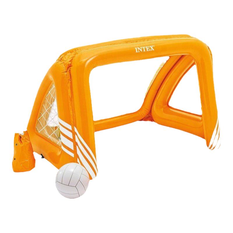 intex 58507水上球足球门儿童水上玩具水球框PVC彩盒