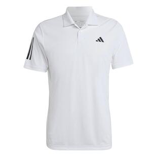 速干简约三条纹网球运动翻领短袖POLO衫男装夏季adidas阿迪达斯