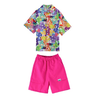 90年代港风复古儿童服装演出服