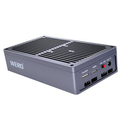 WERO USB4+OCULINK U.2/3企业SSD硬盘盒支持V口电池适用于雷电345