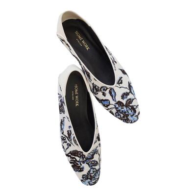 HOMEWORK单鞋复古手工制作