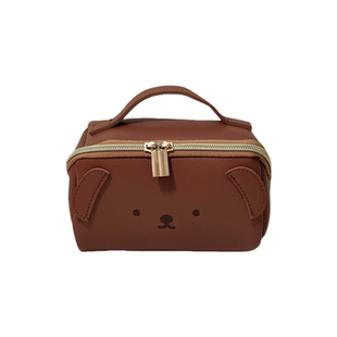 米菲化妆包大容量便携式2026新款高端可爱防水小型分区收纳包便携