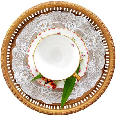 镂空misspeony英式下午茶刺绣