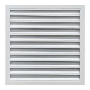 铝合金防雨百叶风口定制空调外机百叶窗通风口外墙防水进出风格栅