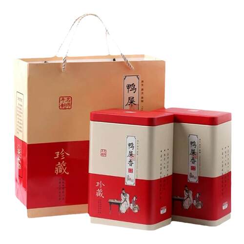 正宗鸭屎香凤凰单从茶潮州乌岽老枞高山春茶单丛清香乌龙茶叶礼盒