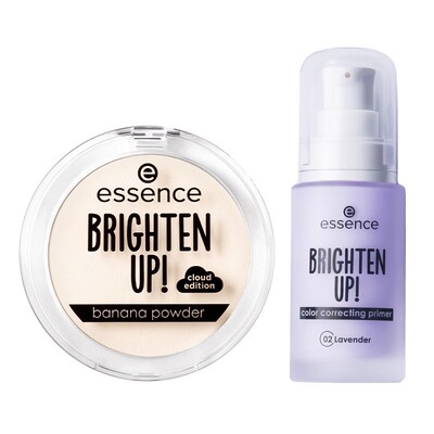 艾森丝香蕉粉饼持久控油遮瑕补妆