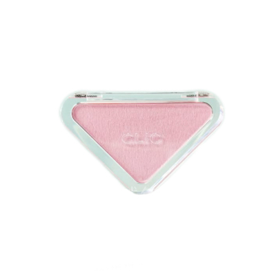韩国Clio珂莱欧新品Essential BLUSH Tap哑光珠光三角单色腮红