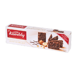 Kambly/金宝丽巧克力榛仁饼干牛奶早餐网红休闲小零食