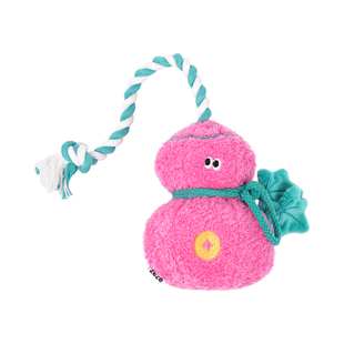 zeze新品葫芦狗狗拔河绳结玩具耐咬耐抓洁齿磨牙咬绳小狗玩具用品