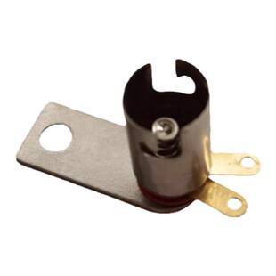 改装BA9S卡口小灯泡底座B9小灯座带线小插口灯头双耳能固定小底座