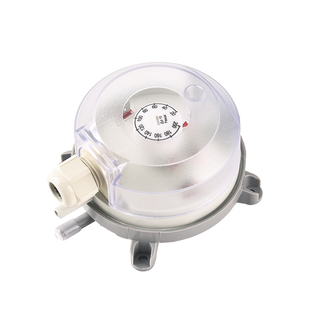 伊莱科压差开关空气微差压风压计微压差表气体流量通风报警开关