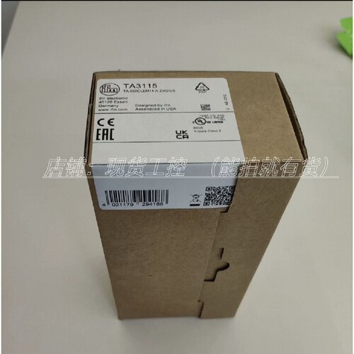议价TA3115易福门温度感测器全新原装正品