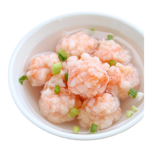 手打新鲜纯虾肉虾滑 挤袋大颗粒早餐虾滑火锅食材纯虾滑潮汕虾丸