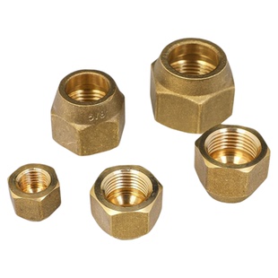 空调内连接管黄铜英制公制螺纹纳子锻压螺母加厚精品螺帽包邮变频