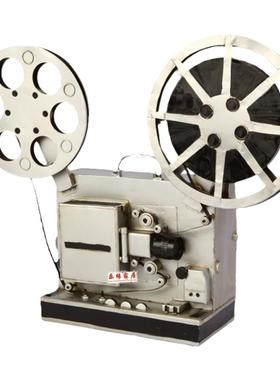 复古风老式怀旧摄影咖啡馆放映机
