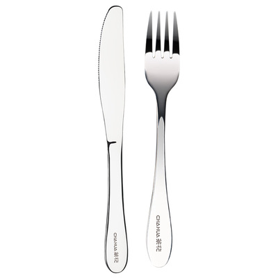 茶花牛排刀西餐切牛排牛扒专用刀叉餐具刀具不锈钢餐刀食品级涂酱