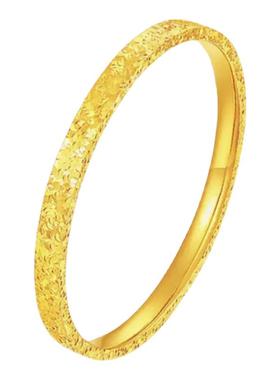 金包银碎冰冰手镯女士爆闪