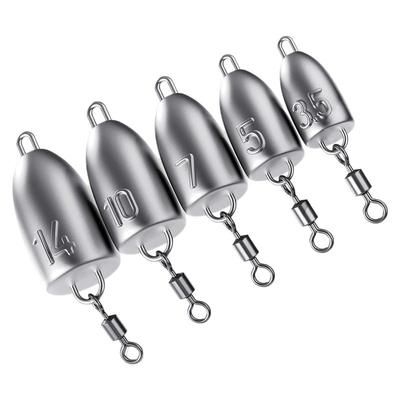 高锑合金子弹铅坠八字环路亚铅坠