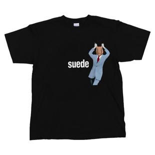 SUEDE摇滚乐队nirvana痛仰披头士oasis绿洲blur白长短袖T恤打底衫