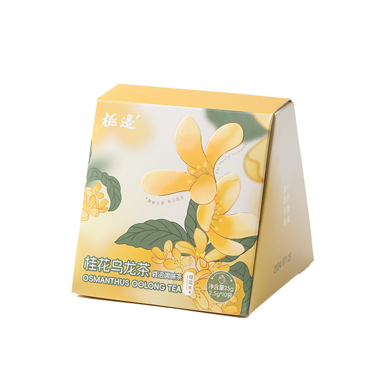 极边桂花乌龙盒装高山原叶茶包
