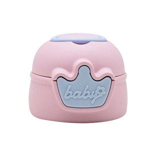 皇冠儿童保温杯盖子杯盖配件通用瓶水壶盖带硅胶吸管原装水杯盖子