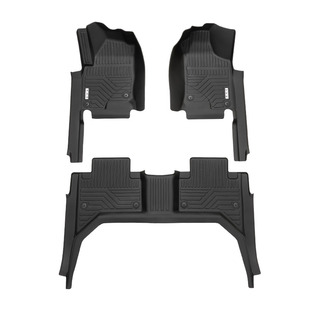 TPE脚垫适用于15-25款丰田海拉克斯 Revo 4门八代Hilux全包围防水