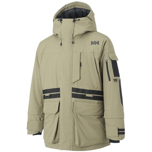 HELLY HANSEN/HH 24冬男女款鹅绒保暖工装机能中长款派克羽绒服