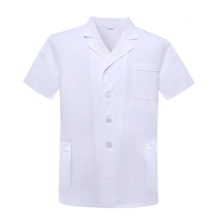 南丁格尔医生服短款男女修身白大褂短袖长袖冬装口腔实验工作服厚