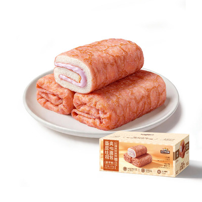 三只松鼠_蛋皮吐司卷420g