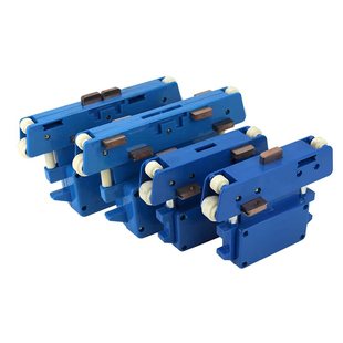 行车集电器三级四极JD-4-100A 管式滑触线集电器天车集电器滑块