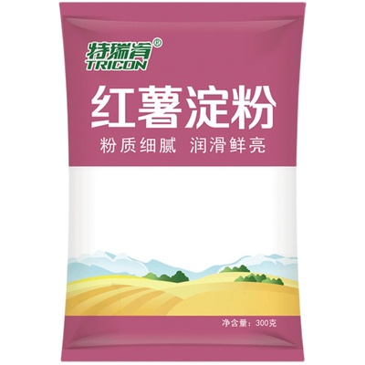 红薯淀粉300g家用地瓜红苕肉用