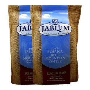 JABLUM牙买加原装进口蓝山咖啡豆454g两袋装送礼精品纯黑咖啡礼盒