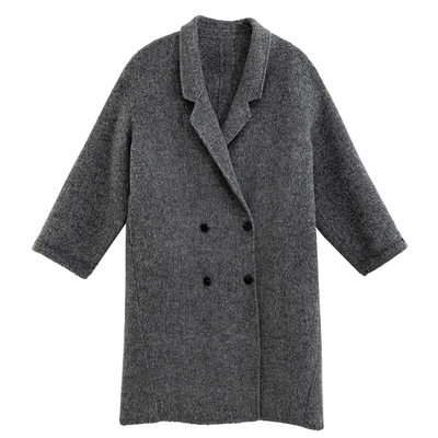 MPAM新款长款韩系高级感羊绒大衣