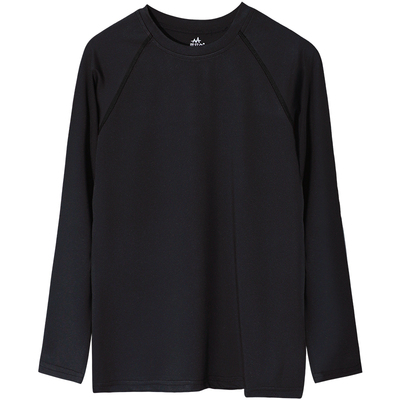 蘑菇兔胖男童薄绒训练服上衣宽松