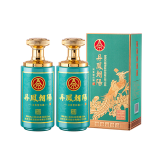 五粮液股份出品白酒52度浓香型白酒礼盒2瓶装纯粮食酒水送礼长辈w