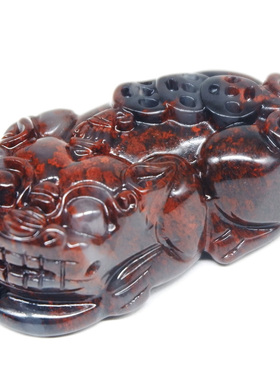 男女款天然玉石鸡血玉吊坠保真