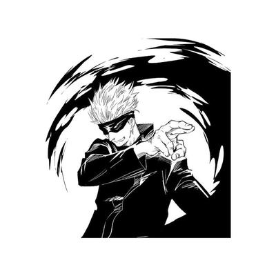 咒术回战贴纸热血动漫五条悟