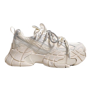 加绒老爹鞋女厚底时尚百搭轻便舒服2025冬季新款休闲运动鞋女鞋子