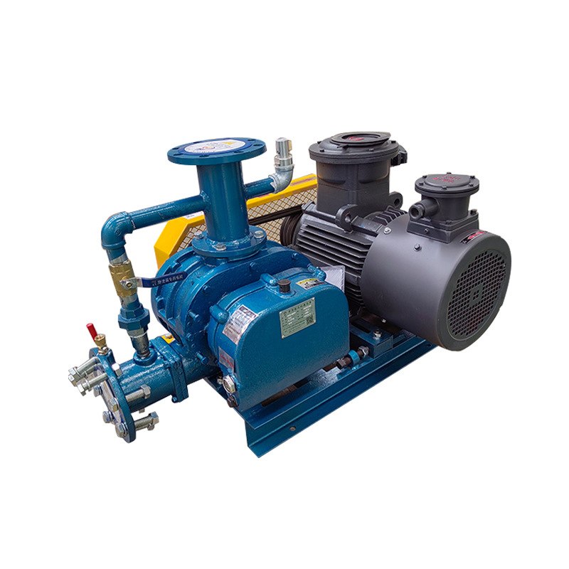 三叶罗茨鼓风机水产养殖鱼塘风机增氧机负压罗茨真空泵污水处理