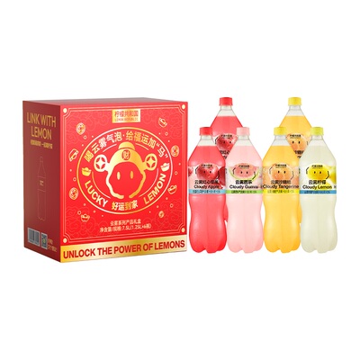 柠檬共和国云雾汽水果汁饮料
