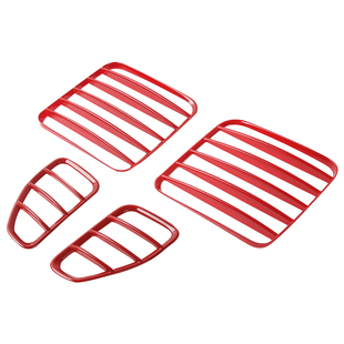 自由侠尾灯罩专用于吉普Jeep自由侠尾灯改装保护框尾门装饰贴配件