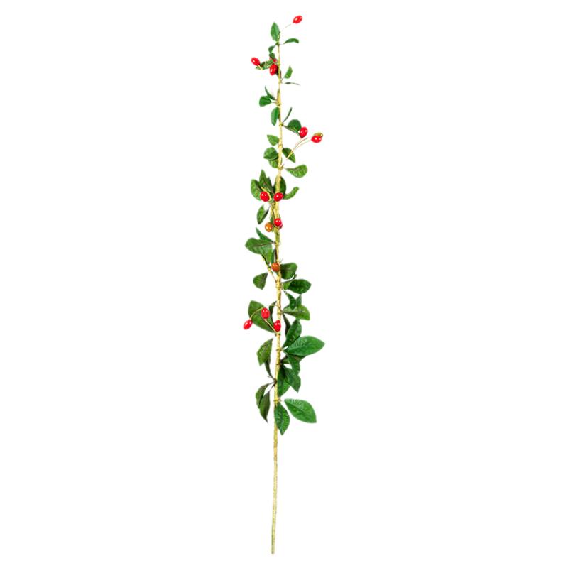 仿真花假花枸杞果枝拍摄道具软装