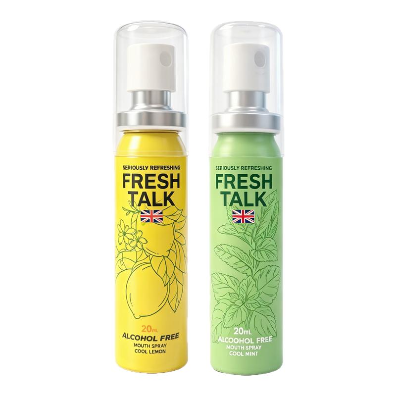 英国Fresh Talk口喷口腔口气口臭清新喷雾剂男女亲嘴神器持久留香