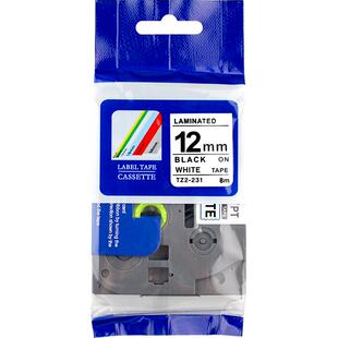 适用兄弟标签机色带brother标签带打印机标签纸兄弟标签6mm12mm9mm18mm  pt-d210/E115B打印贴纸 代TZ系列