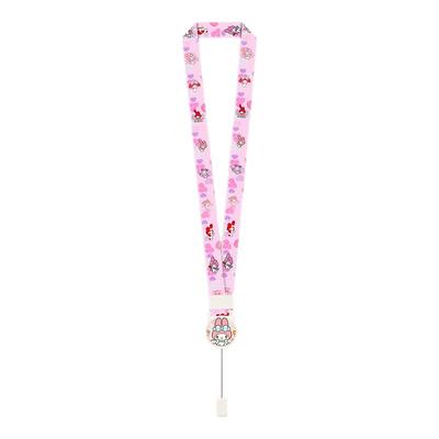 易拉扣伸缩长挂绳挂脖卡套卡扣绳