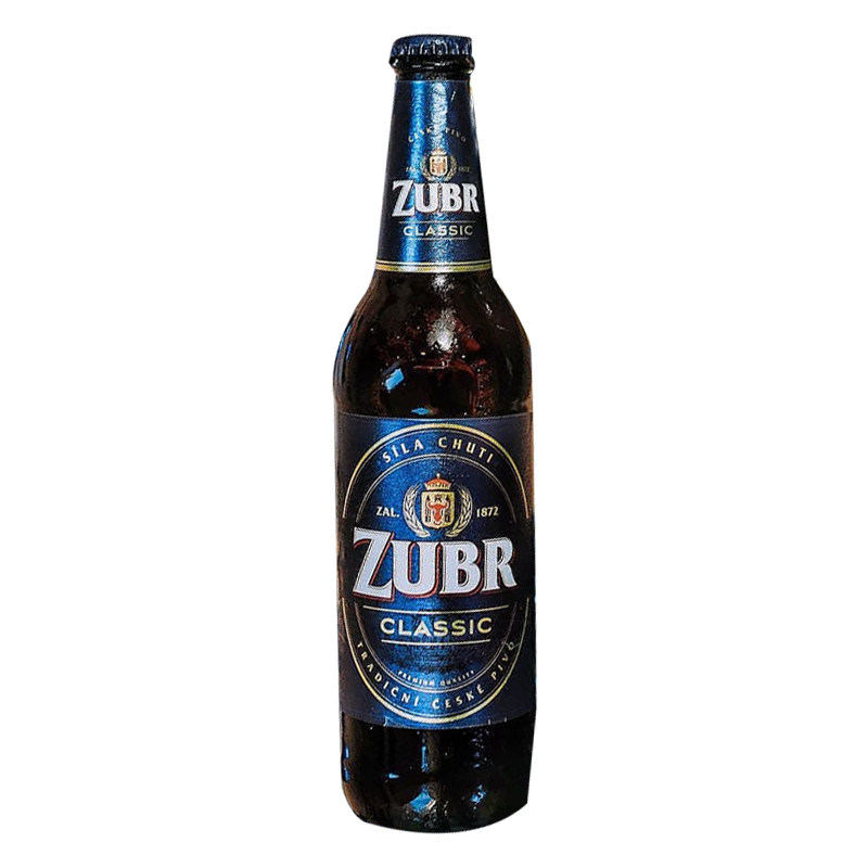 捷克ZUBR野牛窖藏经典黄啤酒