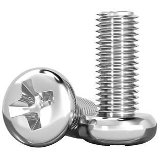 M0.8M1.0M1.2M1.4M1.6M2-M6不锈钢304圆头螺丝盘头十字电子小螺钉