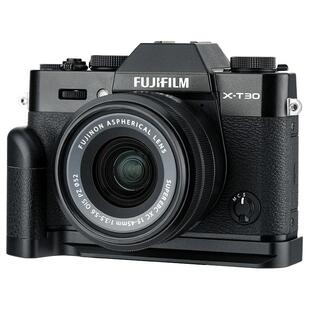 JJC 适用于富士XT30III手柄XS20 XE4 XT4 XT30II XT20 XT10 XT2 XT3快装板L型拍板防滑皮底座XT5 XT30手柄